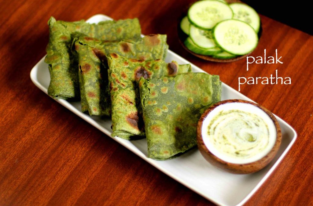 Pain aux épinards (Palak ka paratha)