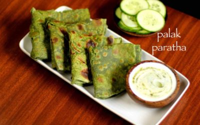 Pain aux épinards (Palak ka paratha)